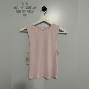 Aritzia | Wilfred Adventure Tank | Mochi Pink, Medium | NEW